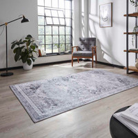 Topaz Rug Classic Grey H1265 Runner