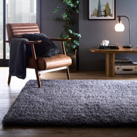 Origins Chicago New Grey Thick Shaggy Rug Runner