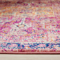 Origins Granada Ruby Traditional Faded Rug Runner
