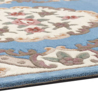Origins Shensi Blue Aubusson Rug Runner
