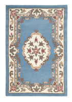 Origins Shensi Blue Aubusson Rug Runner