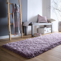 Origins Chicago Lavender Thick Shaggy Rug Runner