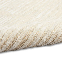 Calvin Klein Linear Stylish Ivory Rug Runner