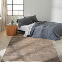 Calvin Klein Irradiant Black Ivory Rug Runner