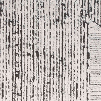 Calvin Klein Irradiant Cream Black Rug Runner
