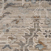 Lynx LNX02 Ivory Taupe Thin Classic Rug Runner