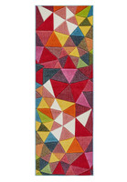 Viva Multicolour Hardwearing Rug VIV03 Runner