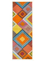 Viva Multicolour Hardwearing Rug VIV04 Runner