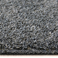 Relay Plain Charcoal Rug Runner