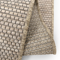 Summer Border Latte Garden Rug Runner