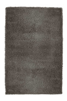 Snug Super Soft Shaggy Rug Plain Charcoal Runner