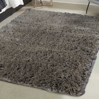 Soft Washable Rug Cosy Grey Runner