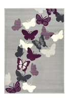 Maestro Butterfly Purple Rug