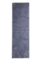 Newport Capleton Blue Plain Rug Runner