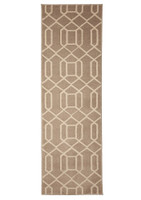Newport Lattice Natural Rug Runner