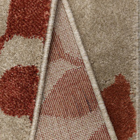 Newport Leaf Terracotta Rug Runner