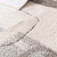Pure Abstract Natural Grey Rug