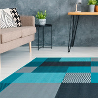 Maestro Montreal Teal Rug