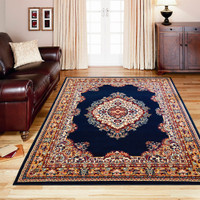 Maestro Traditional Navy Rug