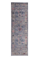 Orner Traditional Grey Rug Runner