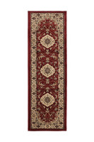 Victoria Traditional Red Rug Runner