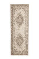 County Medallion Natural Indoor Outdoor Rug Runner