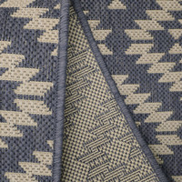 County Genesis Navy Indoor Outside Rug