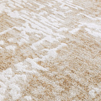 Anders AN02 Abstract Beige Rug closeup detail