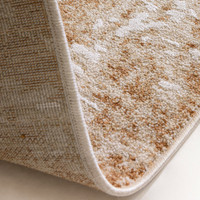 Anders AN02 Abstract Beige Rug closeup fold