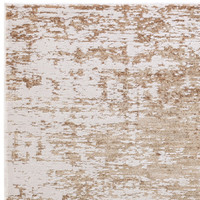 Anders AN03 Abstract Beige Rug closeup corner silo