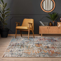 Colores Cloud Everest CO11 Abstract Multi Rug