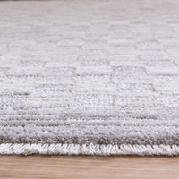 Laurent LA02 Boho Abstract Grey Rug