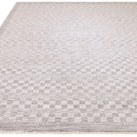 Laurent LA02 Boho Abstract Grey Rug