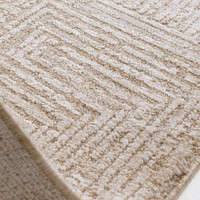 Laurent LA06 Boho Geometric Beige Rug