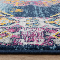 Muse Medallion Bright MU29 Traditional Multi Rug