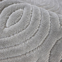 Malmo Tear Drop Grey Contemporary Indoor Outdoor Rug