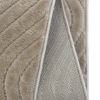 Malmo Tear Drop Natural Contemporary Indoor Outdoor Rug