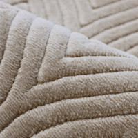 Malmo Tear Drop Natural Contemporary Indoor Outdoor Rug