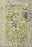 Tabriz Olive Wood 9645 Indoor Outdoor Washable Eco Rug