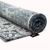 Tabriz Atlantide Blue 9646 Indoor Outdoor Washable Eco Rug