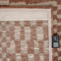 Structures Berber Ksar Brown 9653 Indoor Outdoor Washable Eco Rug