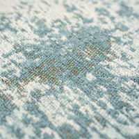 Virgin Land Neptune Blue 9656 Indoor Outdoor Washable Eco Rug