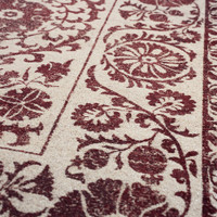 Suzani Zephyr Red 9734 Indoor Outdoor Washable Eco Rug