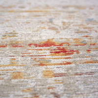Ushak Galata Sunset Red 9836 Indoor Outdoor Washable Eco Rug