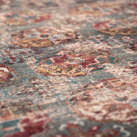 Kasak Almati Blue 9845 Indoor Outdoor Washable Eco Rug