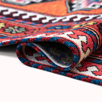 Antalia Red Mix 9844 Indoor Outdoor Washable Eco Rug