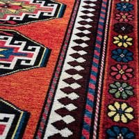 Antalia Red Mix 9844 Indoor Outdoor Washable Eco Rug