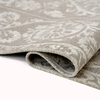 Suzani Boree Grey 9846 Indoor Outdoor Washable Eco Rug