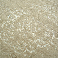 Medallion Milk Curry Brown 9672 Indoor Outdoor Washable Eco Rug
