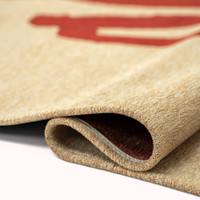 Craft Ribbon Imperial Red 9847 Indoor Outdoor Washable Eco Rug